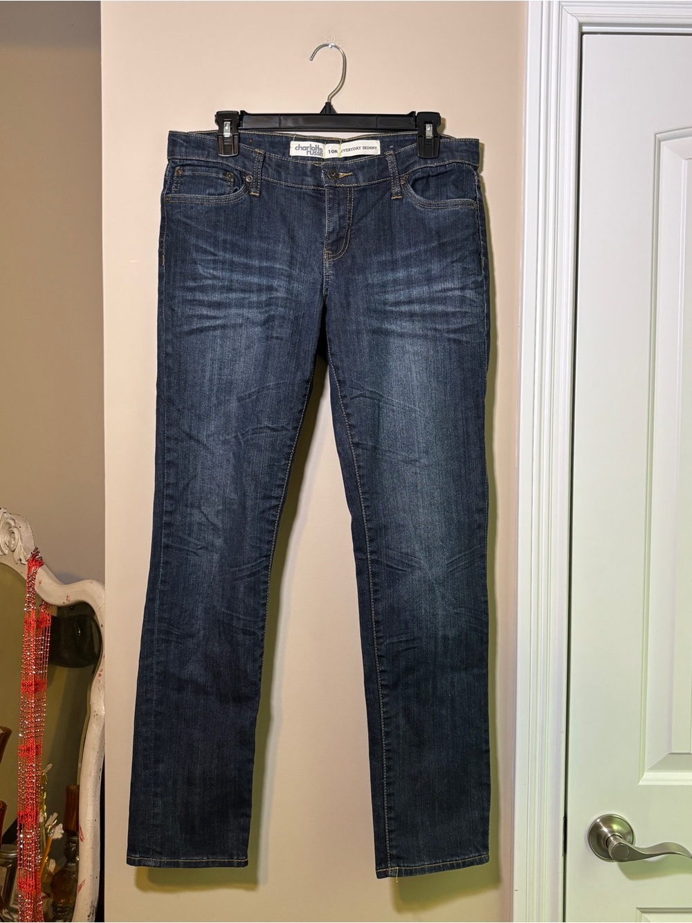 Charlotte Russe Y2K Low Rise Skinny Jeans